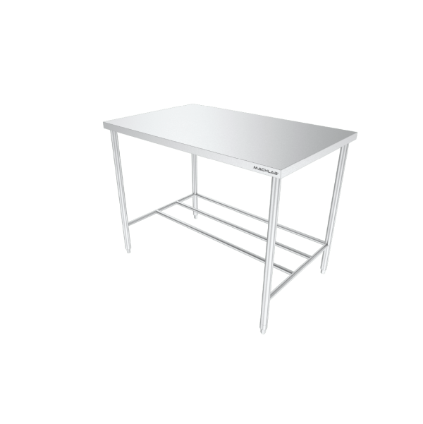 Workbench With Rod Shelf