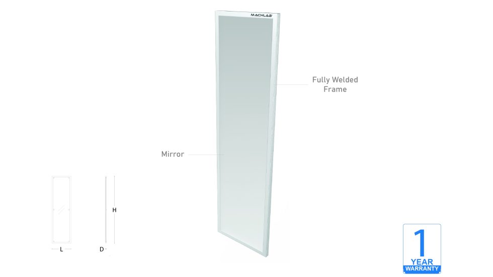 Wall Mounted Full Body Mirror | Laboratory Furniture Manufacturer ...